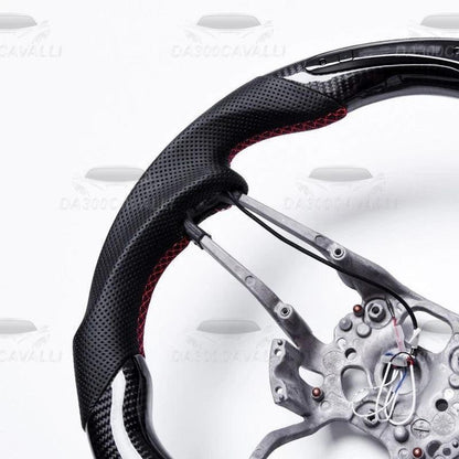 volante-porsche-macan-panamera-cayenne-718-911-fibra-di-carbonio-da300cavalli-4 - Da300Cavalli