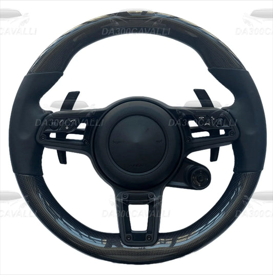 volante-porsche-panamera-macan-cayenne-911-718-fibra-di-carbonio-da300cavalli-1 - Da300Cavalli