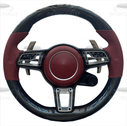 volante-porsche-panamera-macan-cayenne-911-718-fibra-di-carbonio-da300cavalli-3 - Da300Cavalli