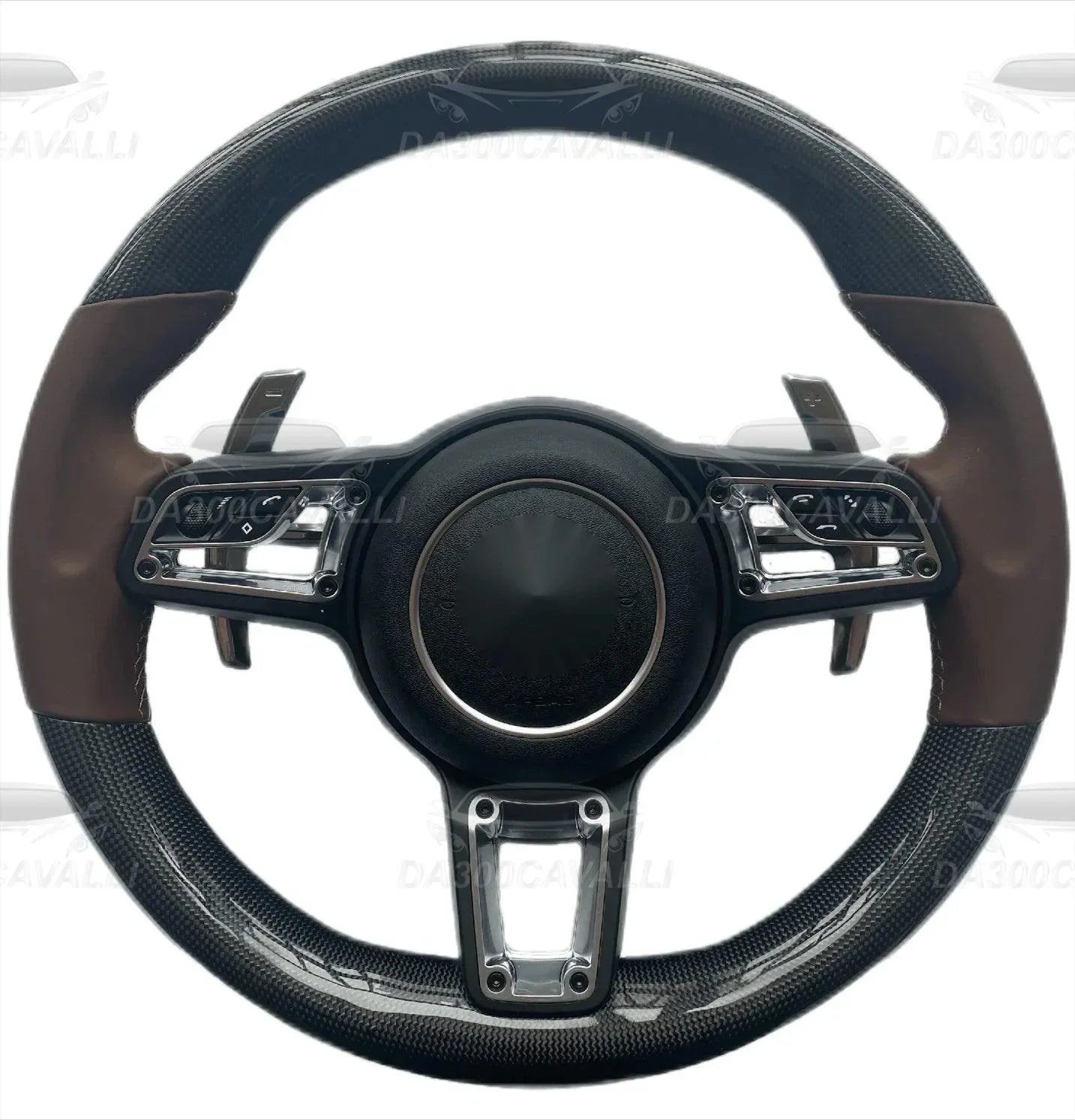 volante-porsche-panamera-macan-cayenne-911-718-fibra-di-carbonio-da300cavalli-4 - Da300Cavalli