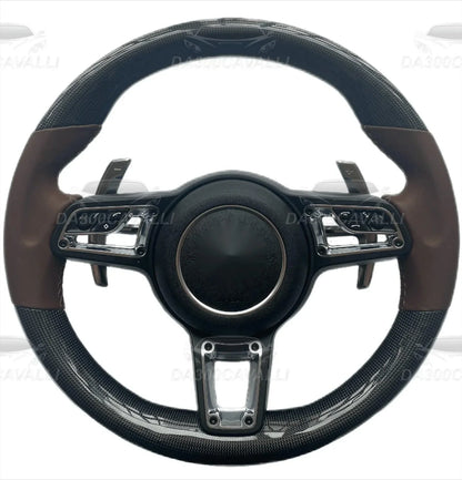 volante-porsche-panamera-macan-cayenne-911-718-fibra-di-carbonio-da300cavalli-4 - Da300Cavalli