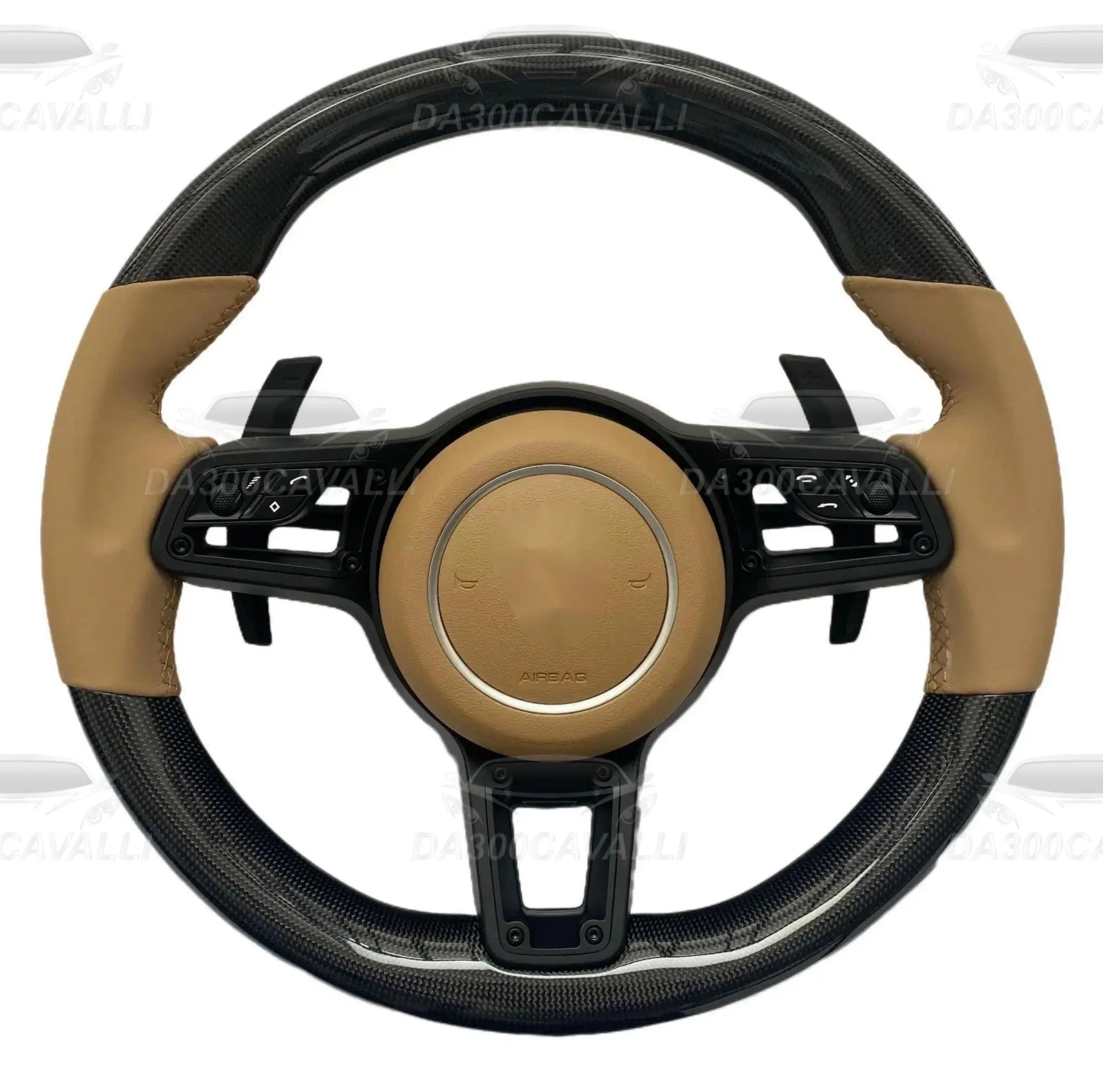 volante-porsche-panamera-macan-cayenne-911-718-fibra-di-carbonio-da300cavalli-5 - Da300Cavalli
