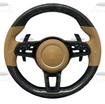 volante-porsche-panamera-macan-cayenne-911-718-fibra-di-carbonio-da300cavalli-5 - Da300Cavalli