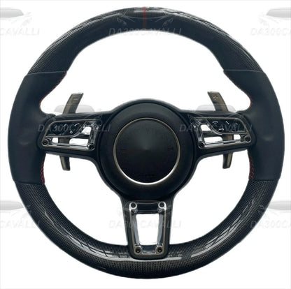 volante-porsche-panamera-macan-cayenne-911-718-fibra-di-carbonio-da300cavalli-6 - Da300Cavalli