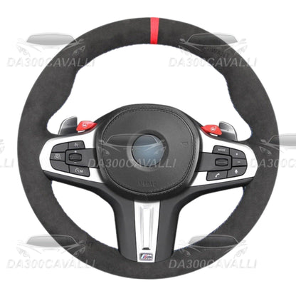 Volante Pretagliato In Alcantara Bmw M3 G80 M4 G82 G83 M5 F90 M8 F91 F92 F93 X3 M F97 X4 F98 X5 F95 X6 F96 - Da300Cavalli