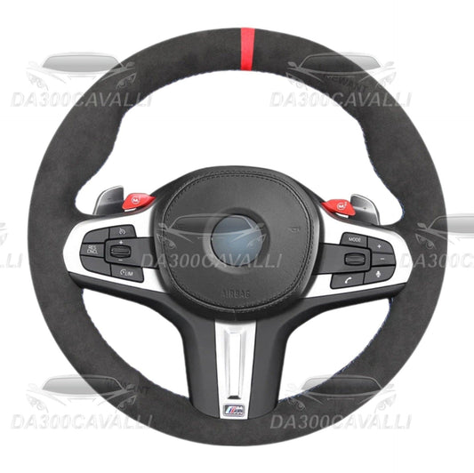 Volante Pretagliato In Alcantara Bmw M3 G80 M4 G82 G83 M5 F90 M8 F91 F92 F93 X3 M F97 X4 F98 X5 F95 X6 F96 - Da300Cavalli