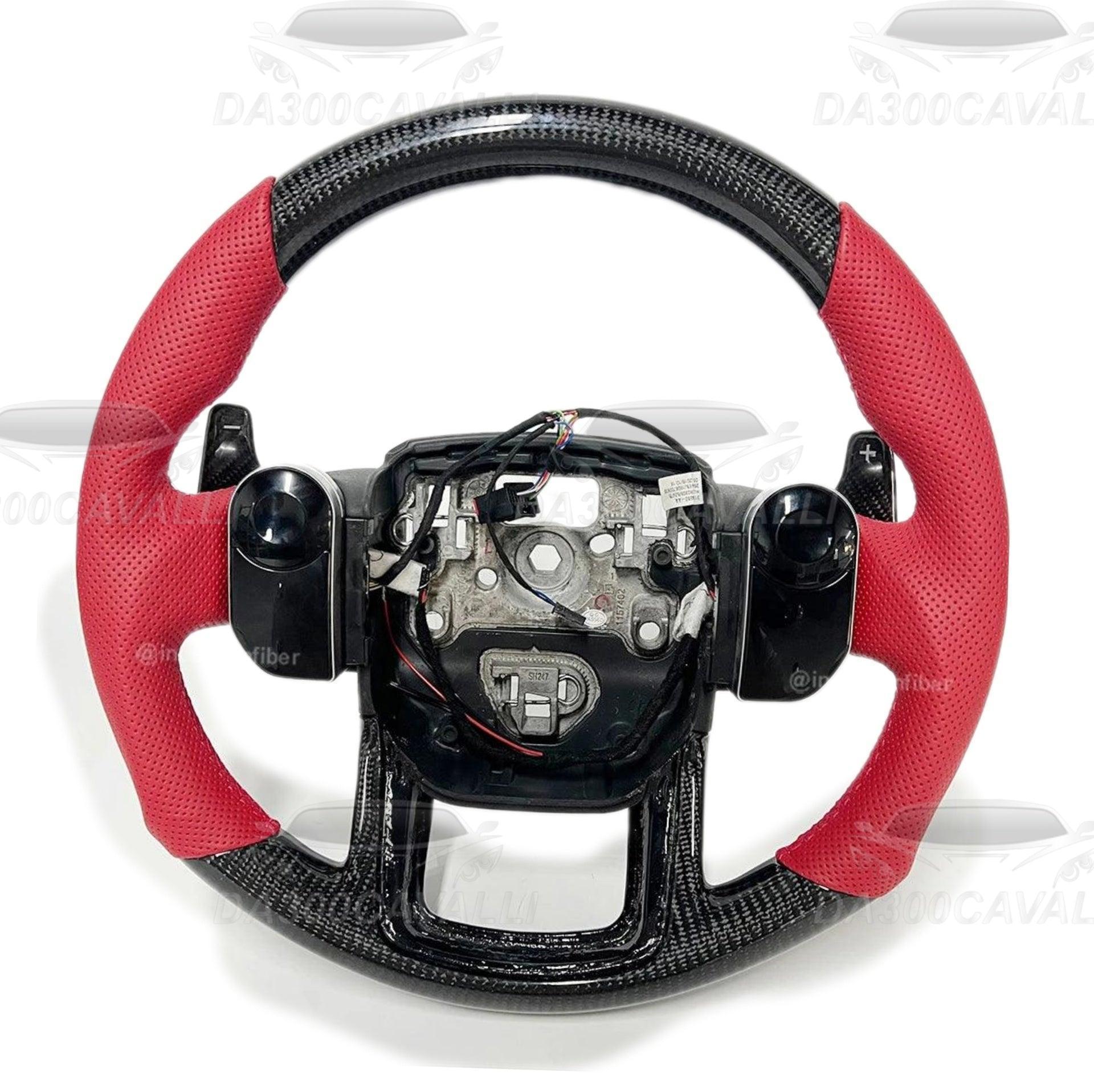 Volante Range Rover Evoque Svr Velar Defender Fibra Di Carbonio - Da300Cavalli