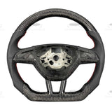 Volante Skoda Octavia Fabia Fibra Di Carbonio