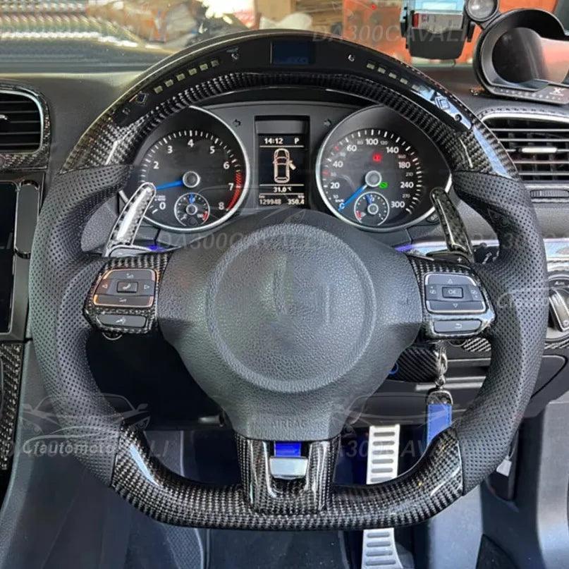 volante-vw-golf-mk-6-fibra-di-carbonio-da300cavalli-4 - Da300Cavalli