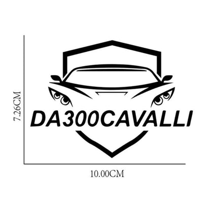 Adesivo Logo Piccolo — Da300Cavalli