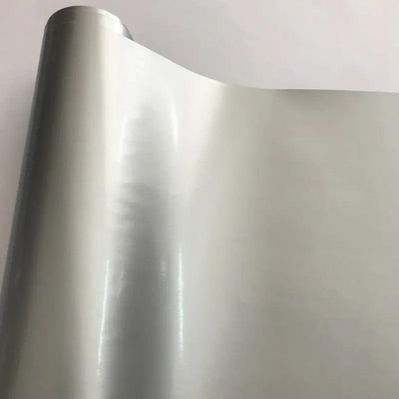 Pellicola wrap auto argento lucido Da300Cavalli per tuning e personalizzazione vetture.