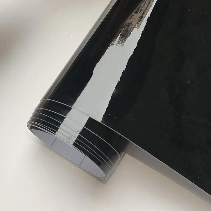Pellicola wrap nera lucida per auto tuning, Da300Cavalli, accessorio personalizzazione veicoli